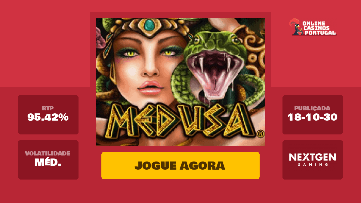 Medusa Slot Jogar online Grátis ou por Dinheiro Real