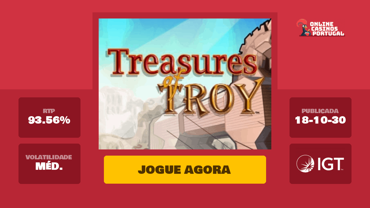 Treasures Of Troy Slots Free Games