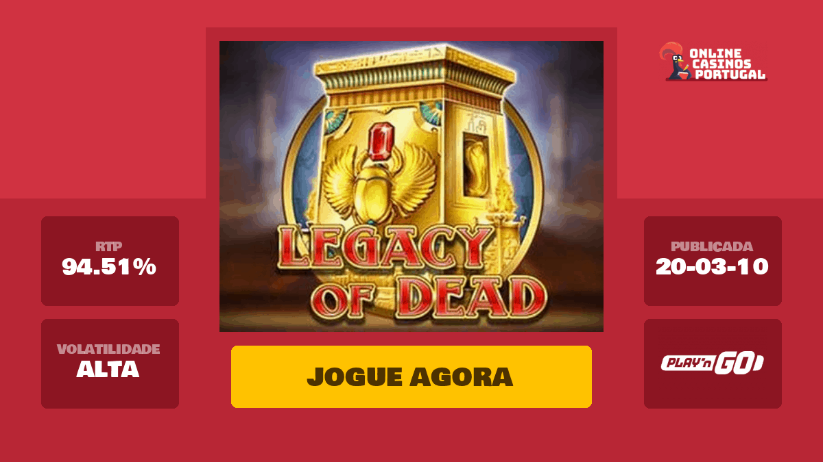 Legacy of Dead Slot - Jogo Grátis e Avaliações (2023)