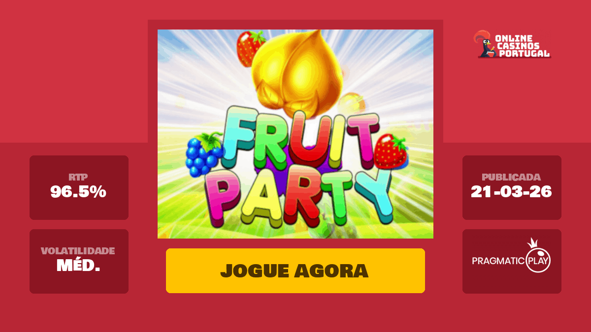 FRUITY PARTY - Jogue Grátis Online!