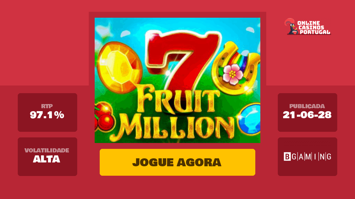 Slot Fruit - Jogo Online - Joga Agora